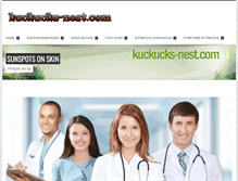 Tablet Screenshot of kuckucks-nest.com
